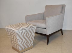 Pair of Hickory Chair Pearson Lounge Chairs and Ottomans