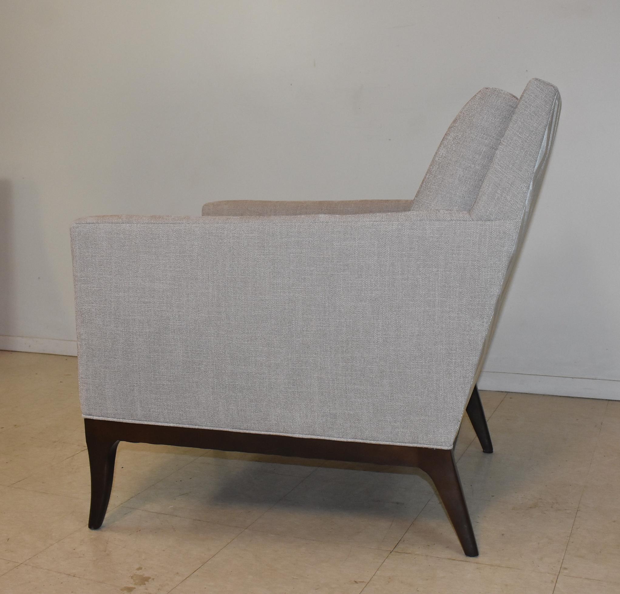Américain Paire de chaises longues et d'ottomans Pearson en vente