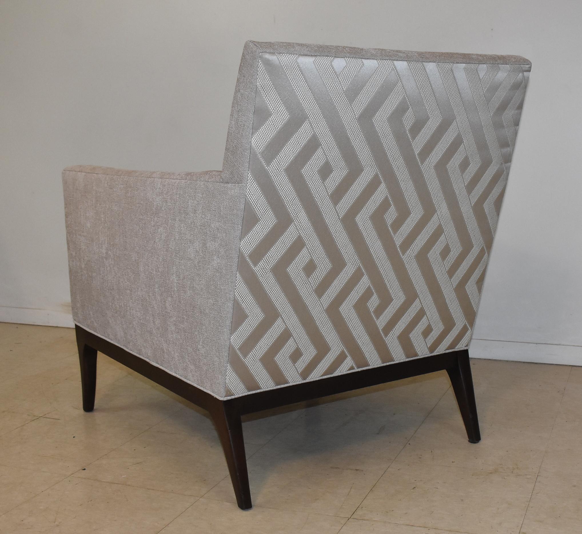 Paire de chaises longues et d'ottomans Pearson Bon état - En vente à Toledo, OH