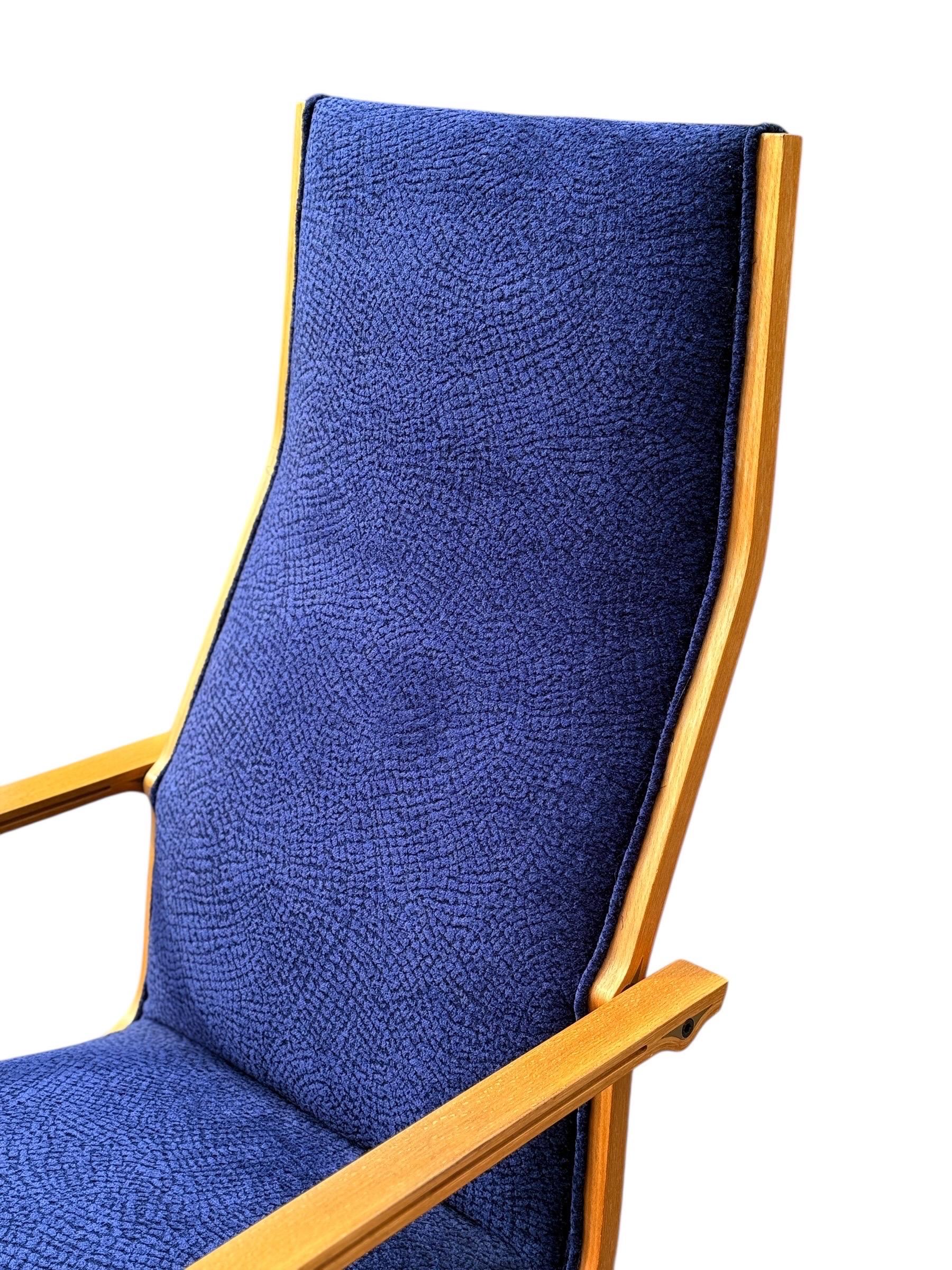 20th Century Pair of High-Back Lounge Chairs by Arne Jacobsen for Fritz Hansen For Sale