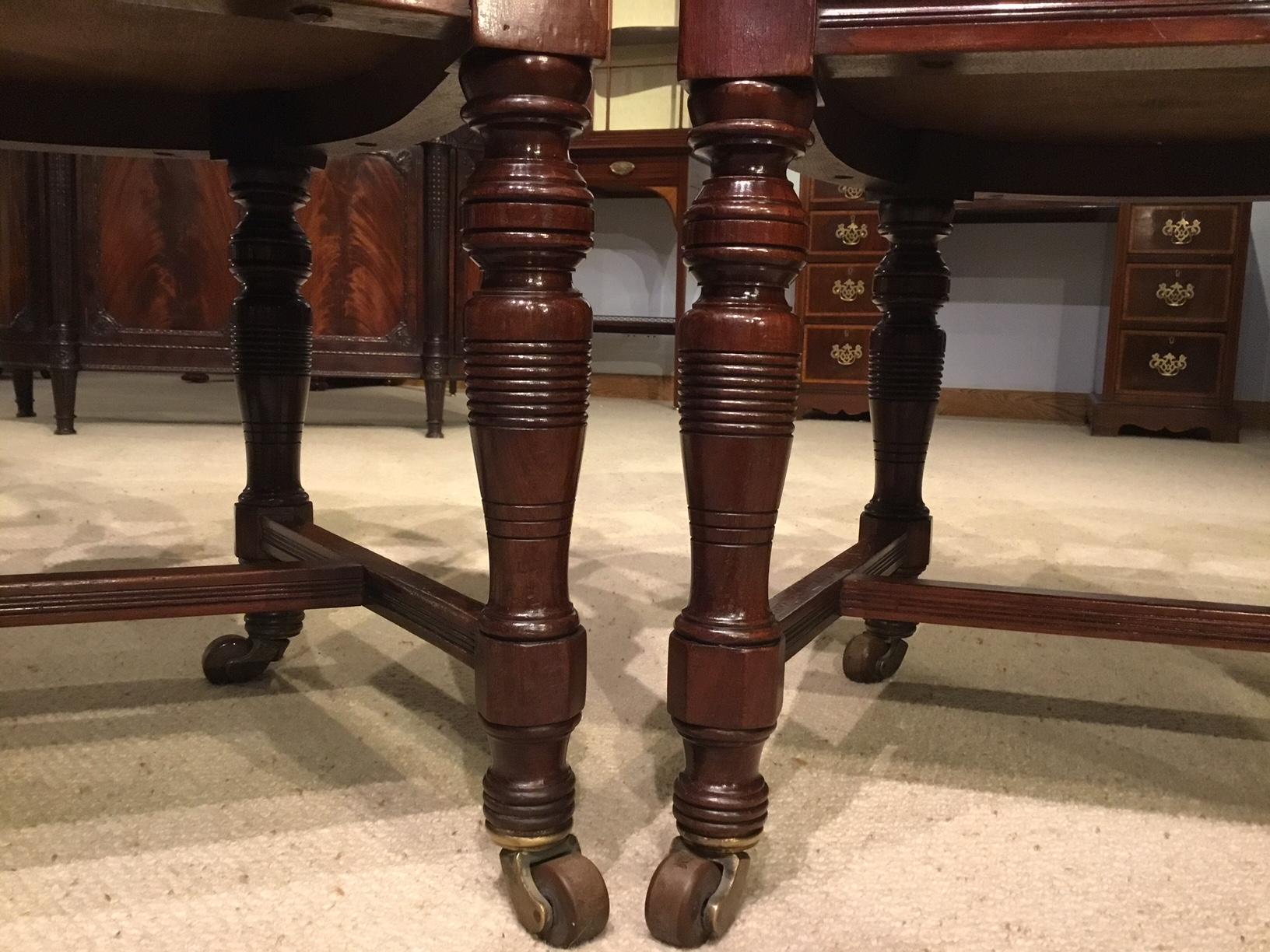Pair of High Quality Mahogany Late Victorian Period Desk Armchairs For Sale 3