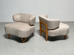 Pair of High Style American Lounge Chairs