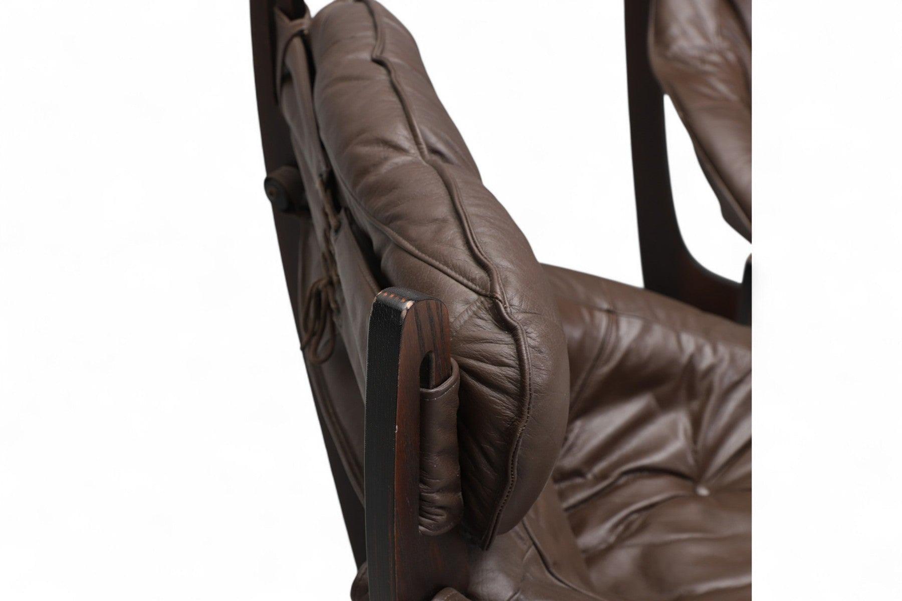 Mid-Century Modern Paire de chaises longues 