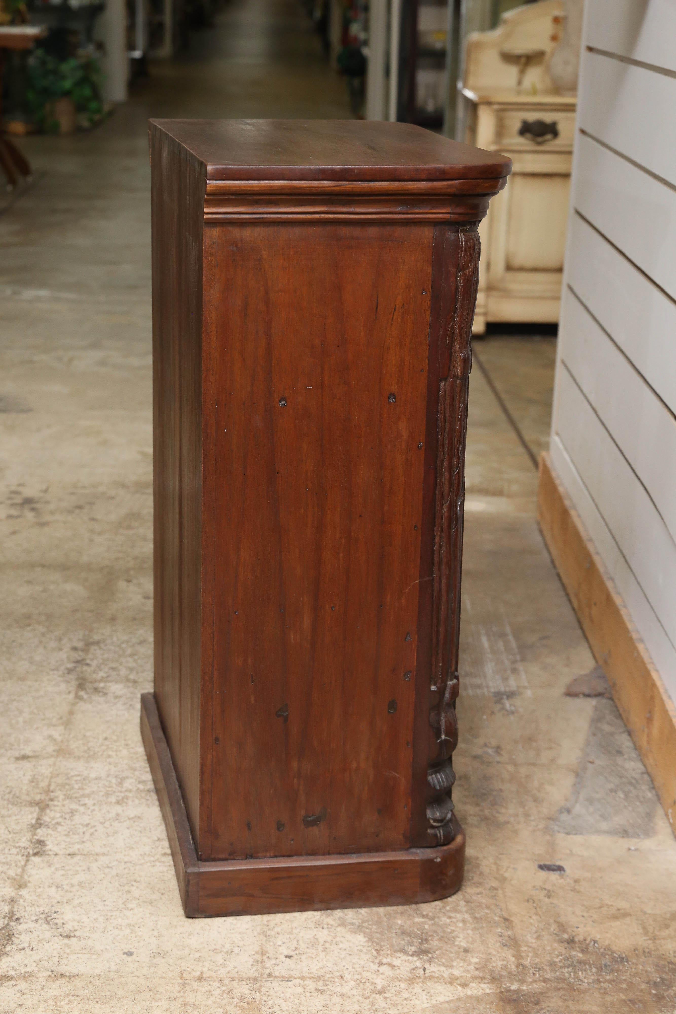 Pair of Highly Decorative Solid Teak Wood Nightstands from Plantation Homes 1