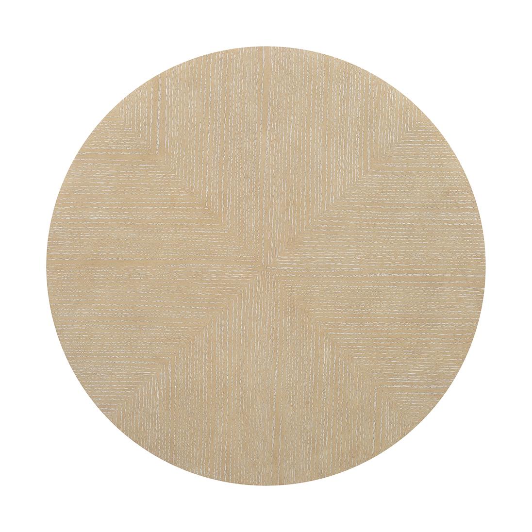 Organic Modern Pair of Himalaya Round Side Tables For Sale