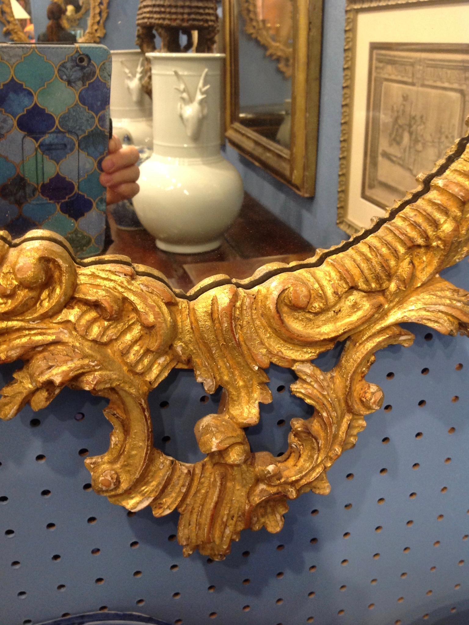 Pair of Ho Ho Bird Mirrors In Good Condition In West Palm Beach, FL