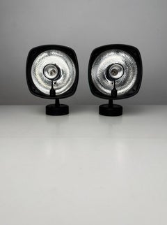 Ein Paar Hoffmeister Leuchten-Wandlampen, 70er-Jahre, Deutschland