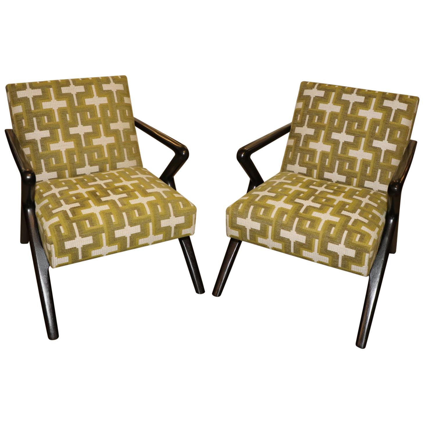 Pair of Holly Hunt Capri Chairs