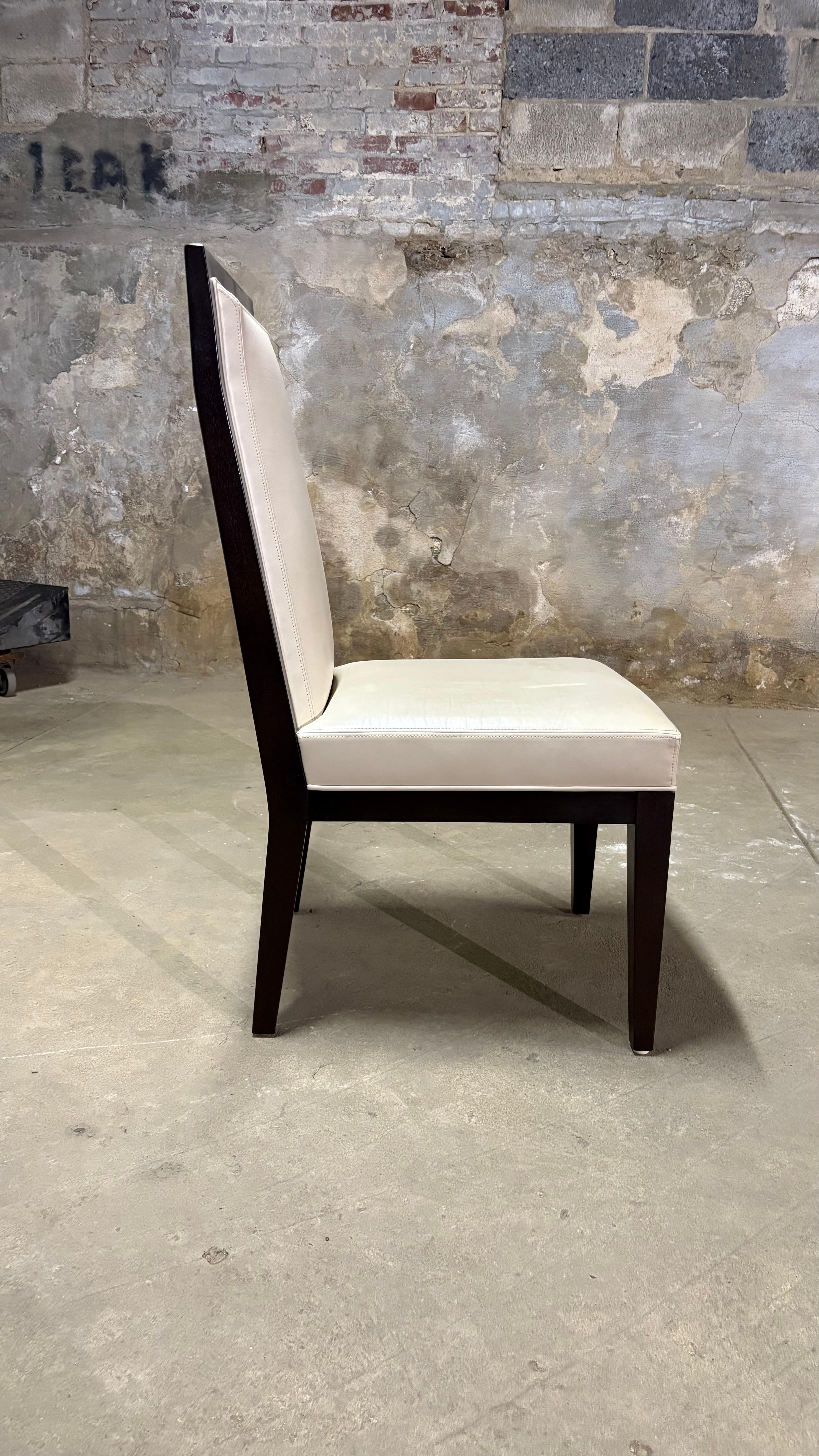 Set of 4 - Jean Michel Frank Chairs For Sale 5