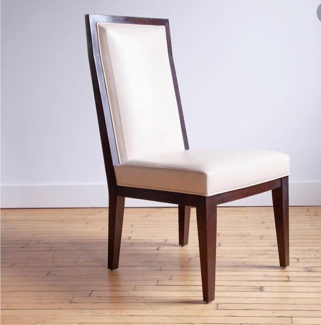 Modern Set of 4 - Jean Michel Frank Chairs For Sale