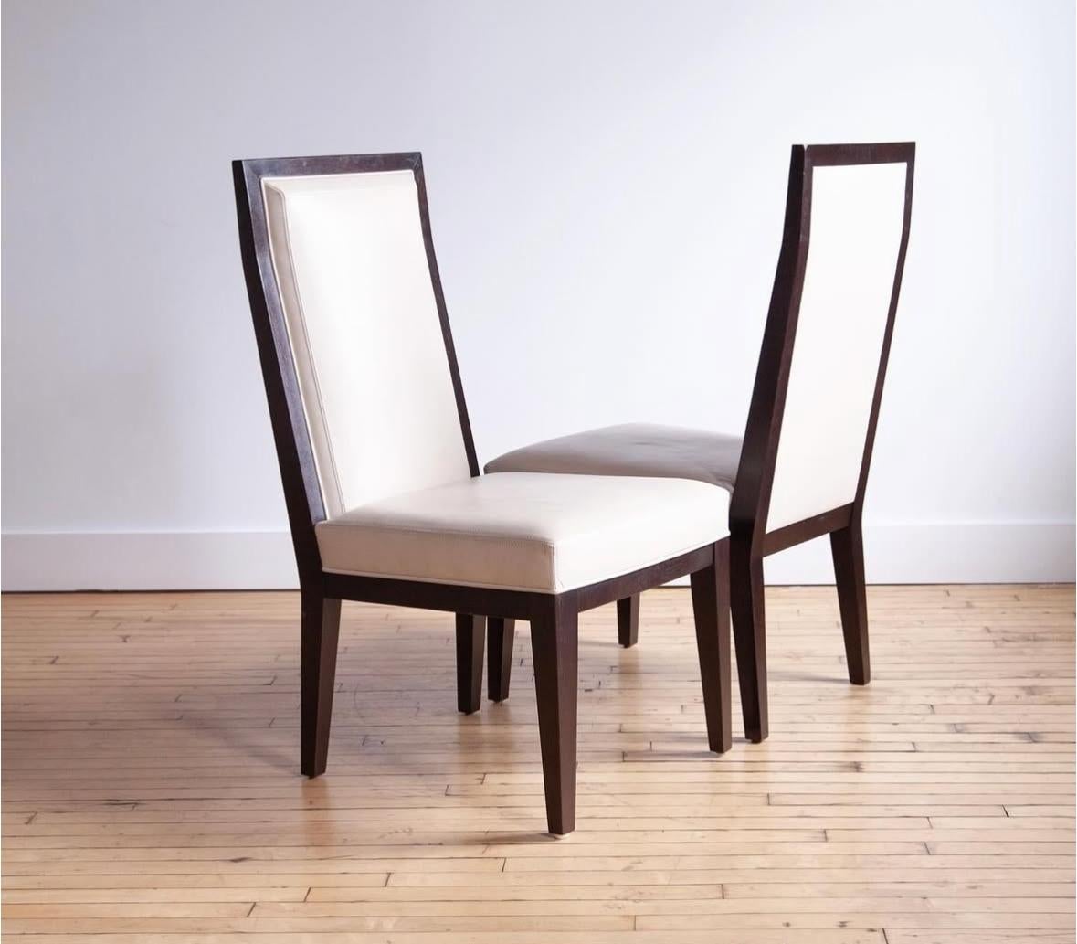 Set of 4 - Jean Michel Frank Chairs In Good Condition For Sale In New York, NY