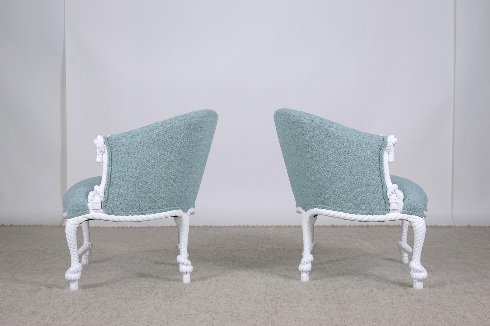 Hollywood Regency Lounge Chairs 5