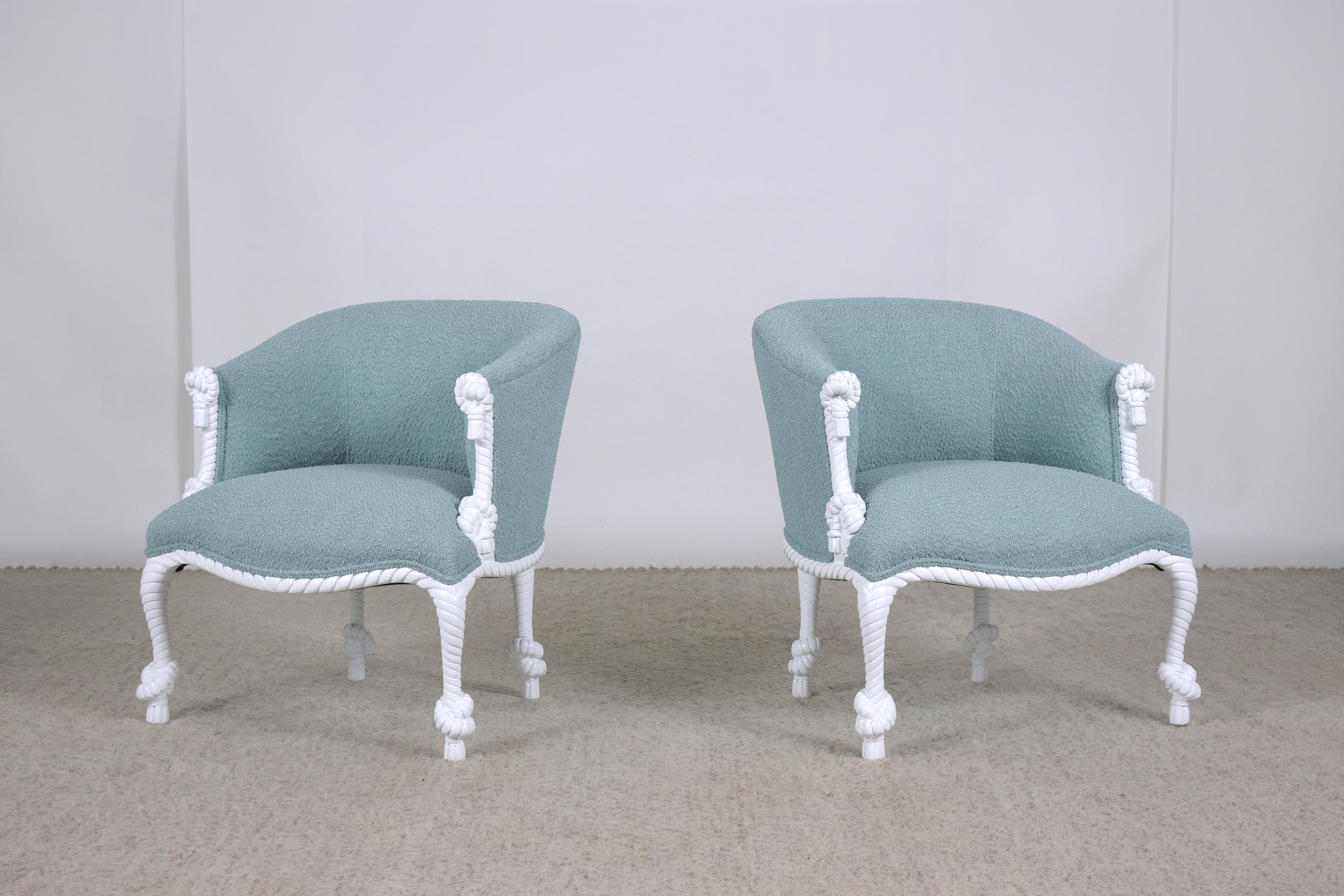 Hollywood Regency Lounge Chairs 1