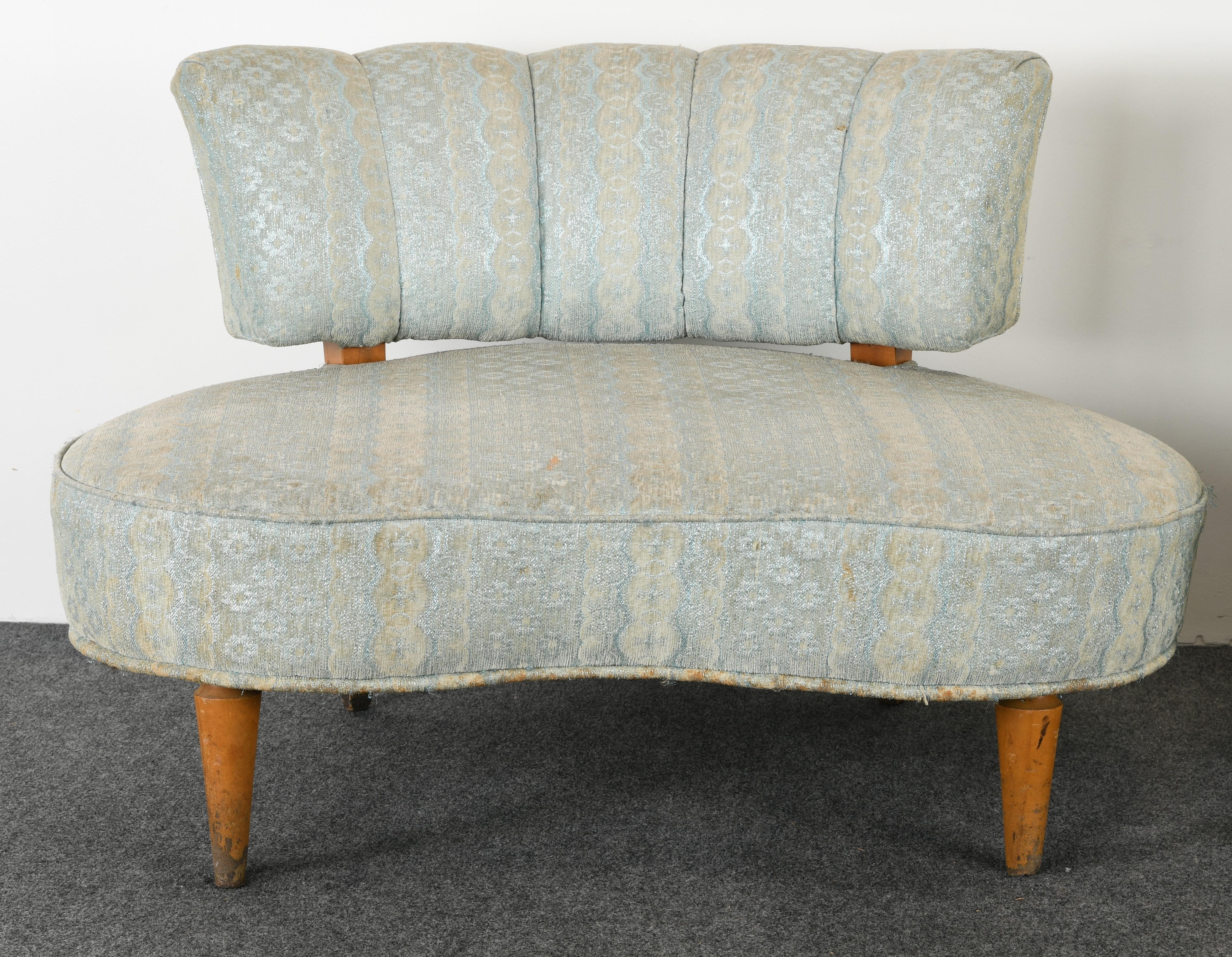 Mid-20th Century Pair of Hollywood Regency Chairs, 1940s