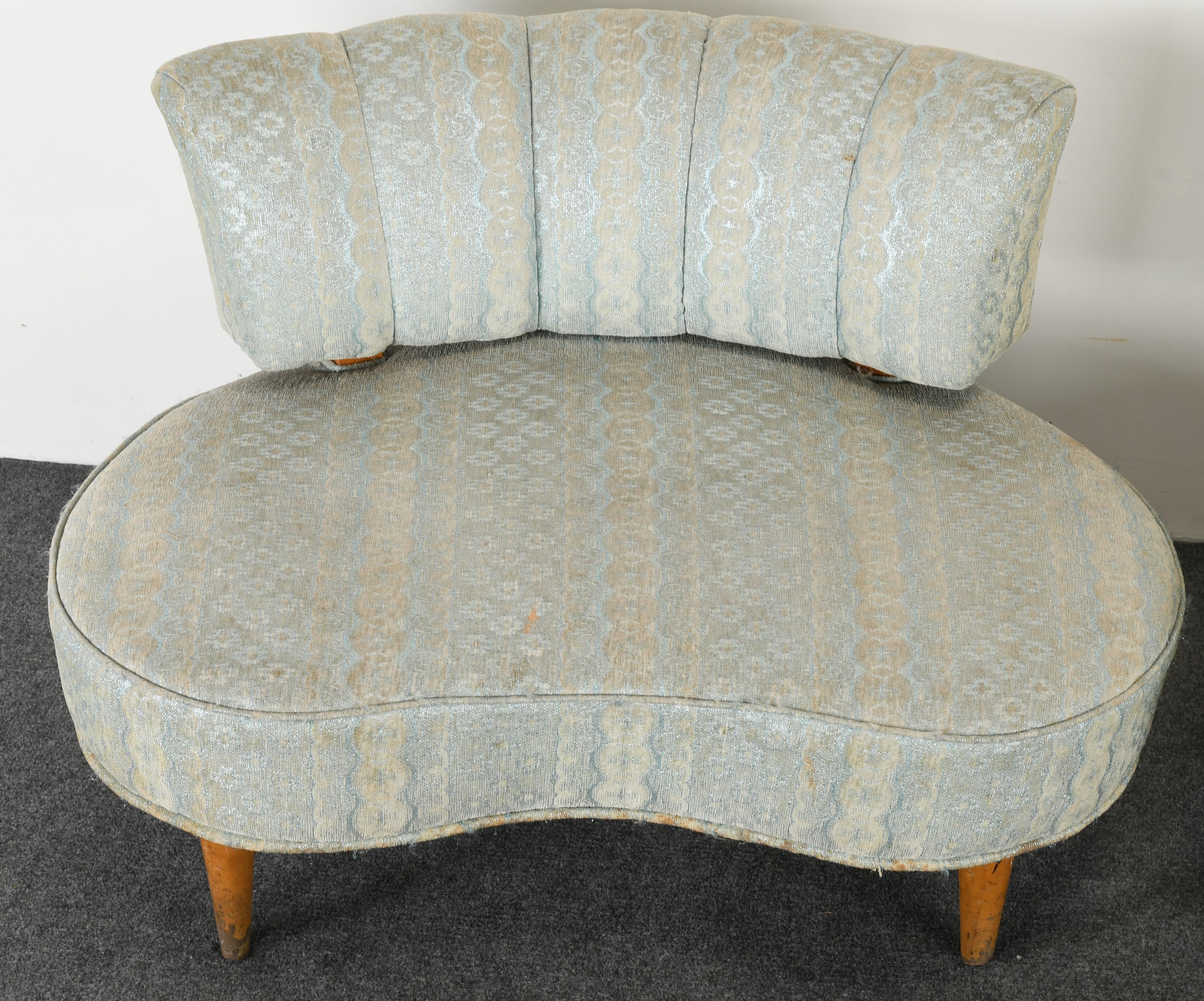 Pair of Hollywood Regency Chairs, 1940s 2
