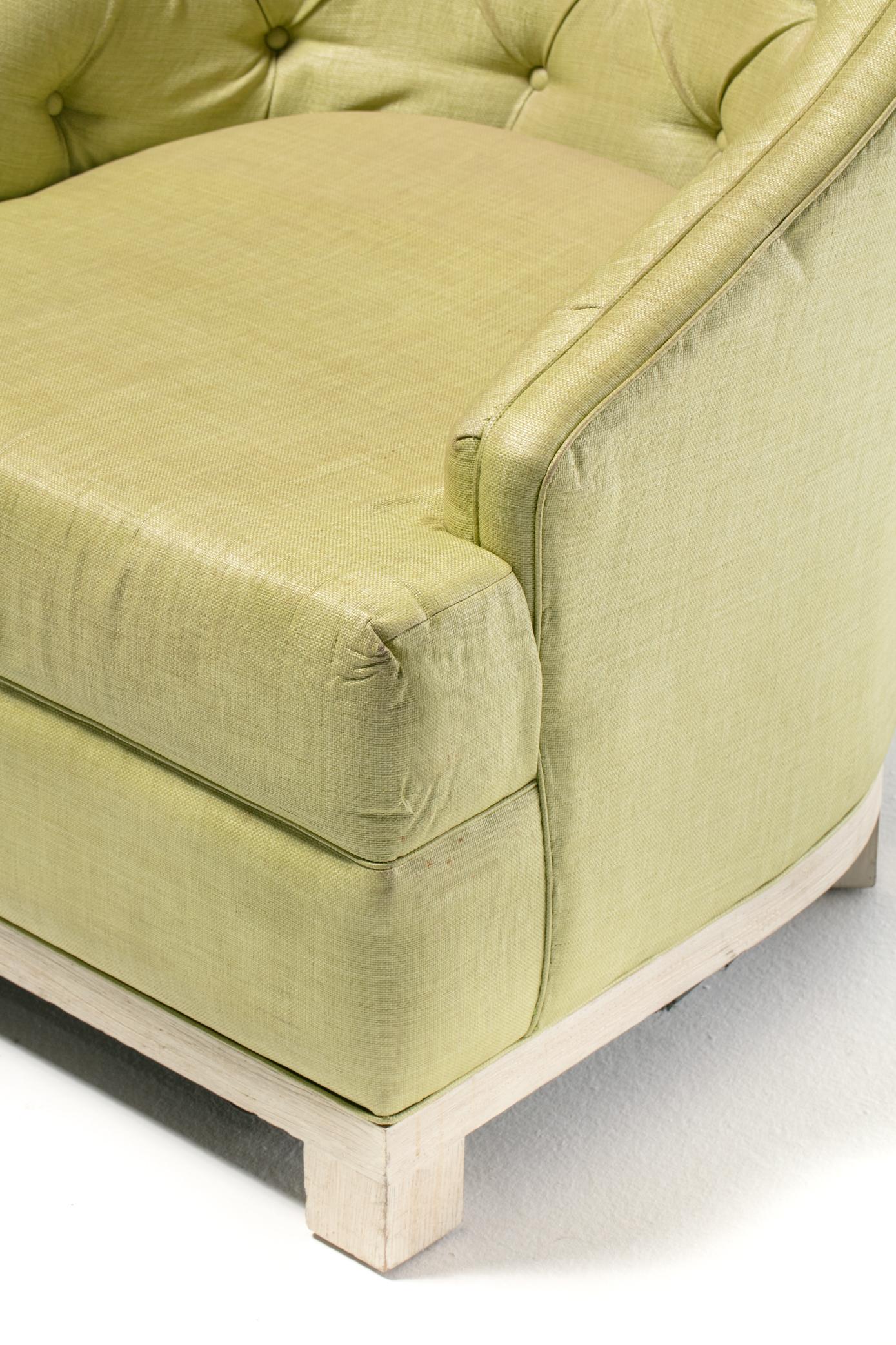 Paire de fauteuils club Hollywood Regency du Viceroy Miami en vente 3