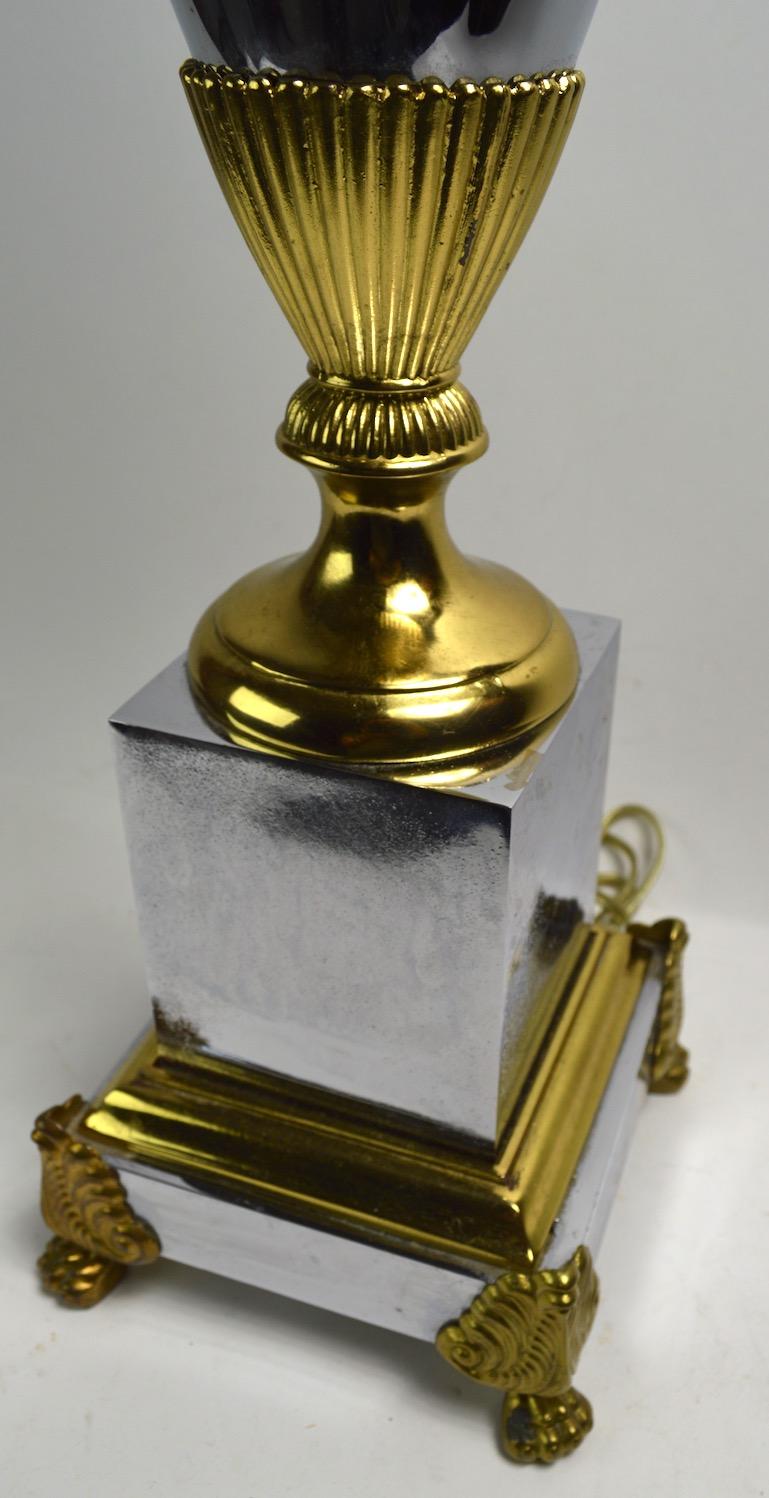 Paire de lampes Hollywood Regency par Tyndale en vente 8