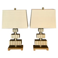 Pair of Hollywood Regency Lamps