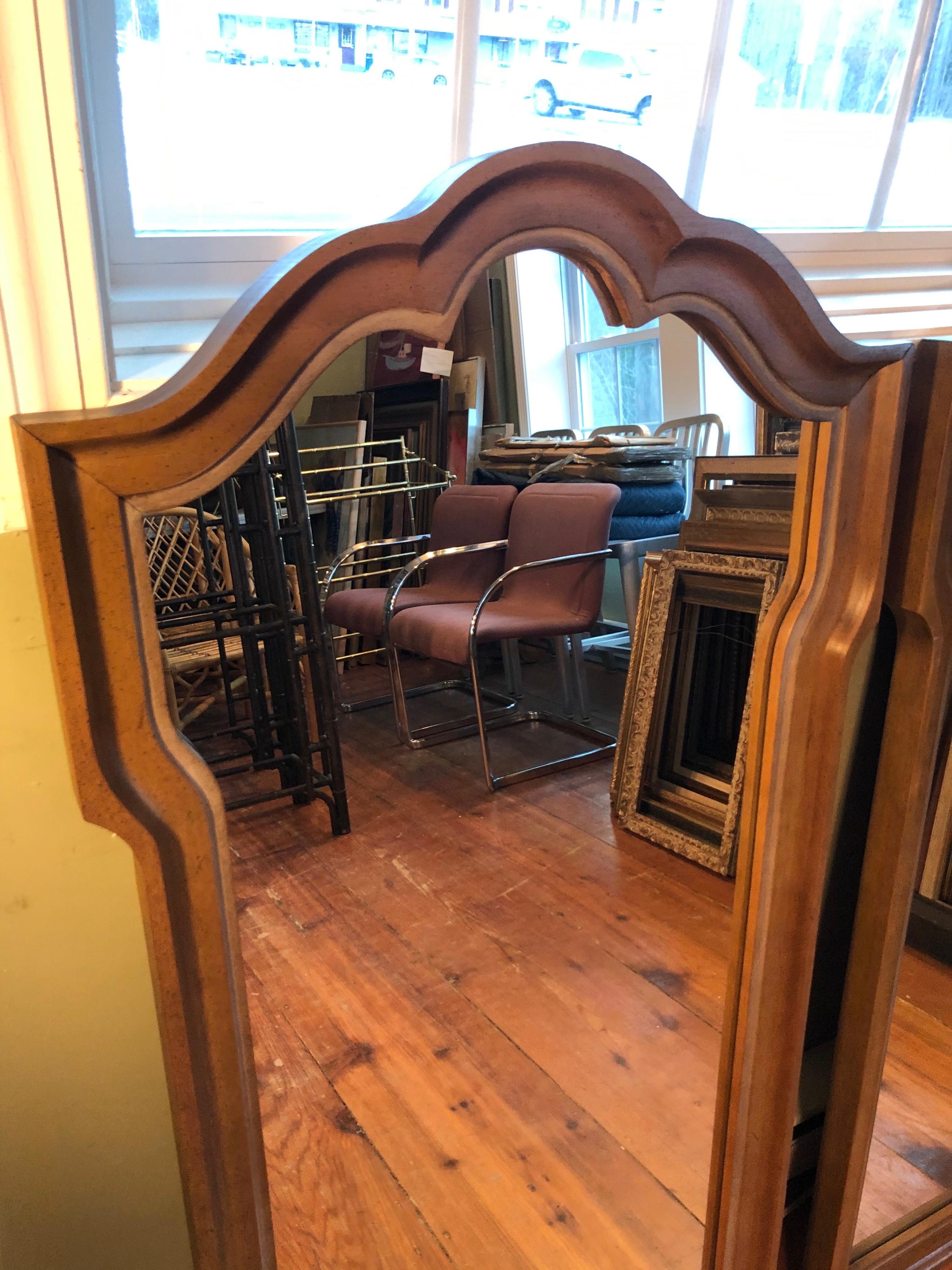 Pair of Hollywood Regency Mirrors For Sale 8