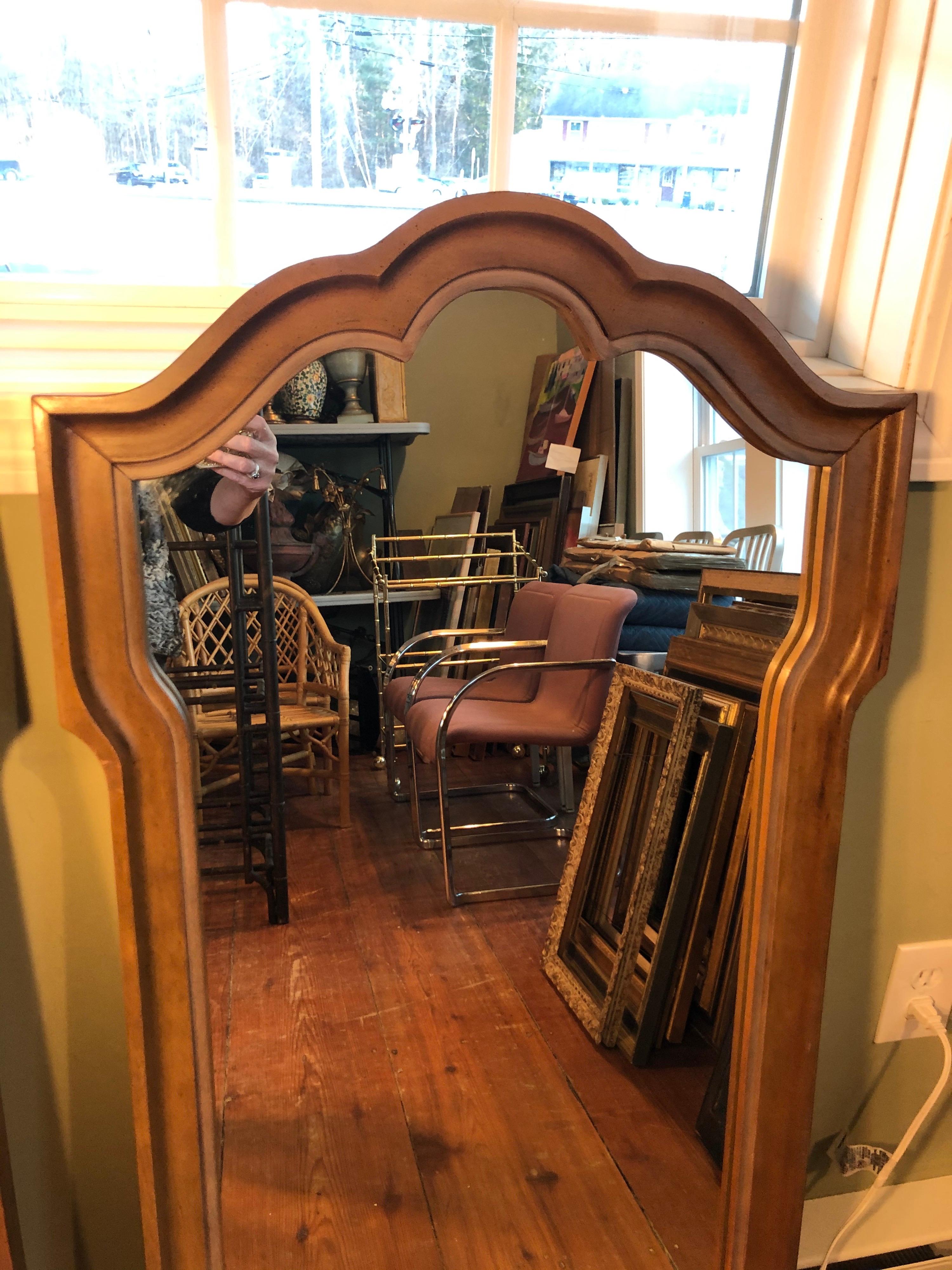 Pair of Hollywood Regency Mirrors For Sale 9
