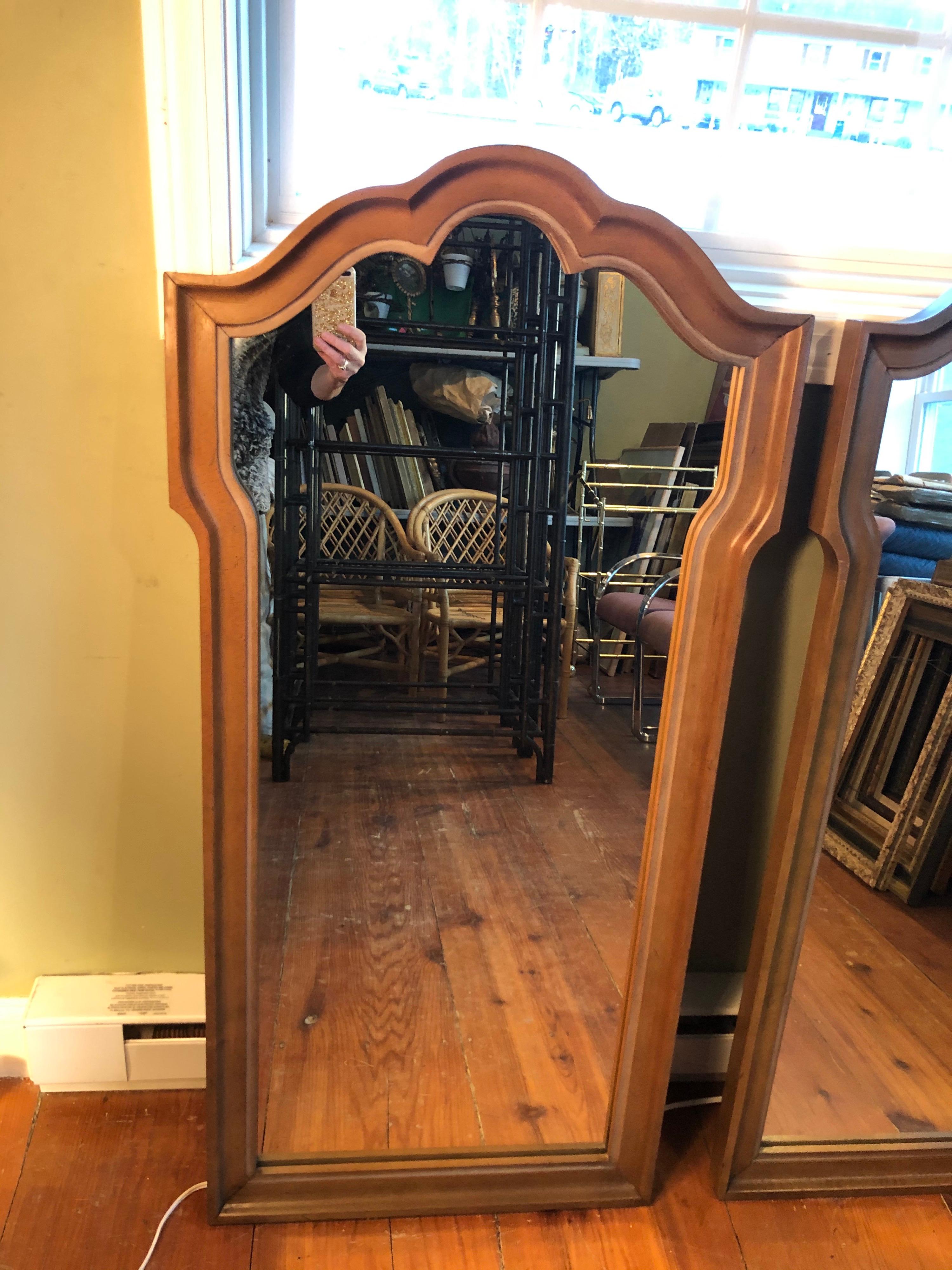 Pair of Hollywood Regency Mirrors For Sale 12