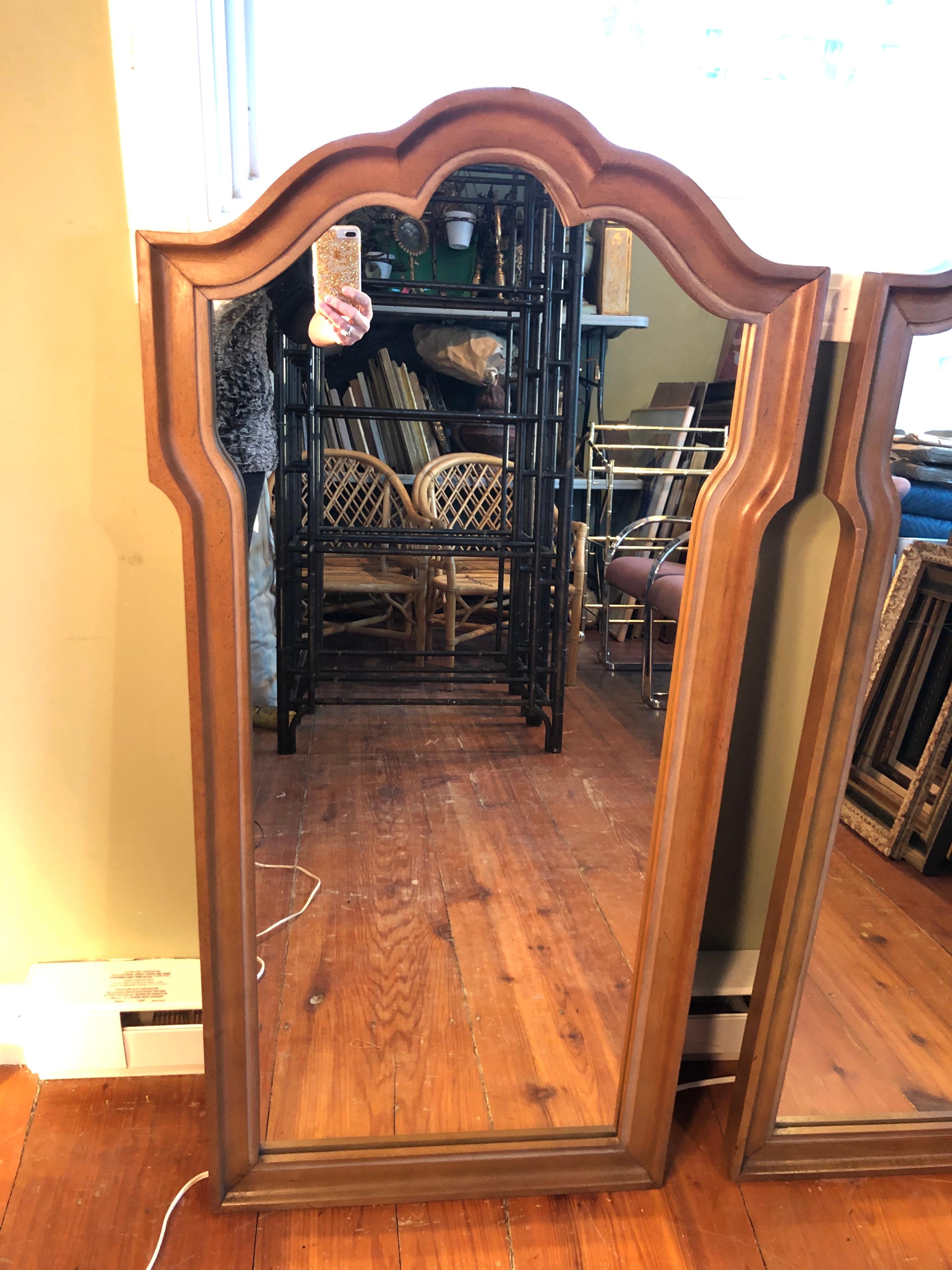 Pair of Hollywood Regency Mirrors For Sale 13