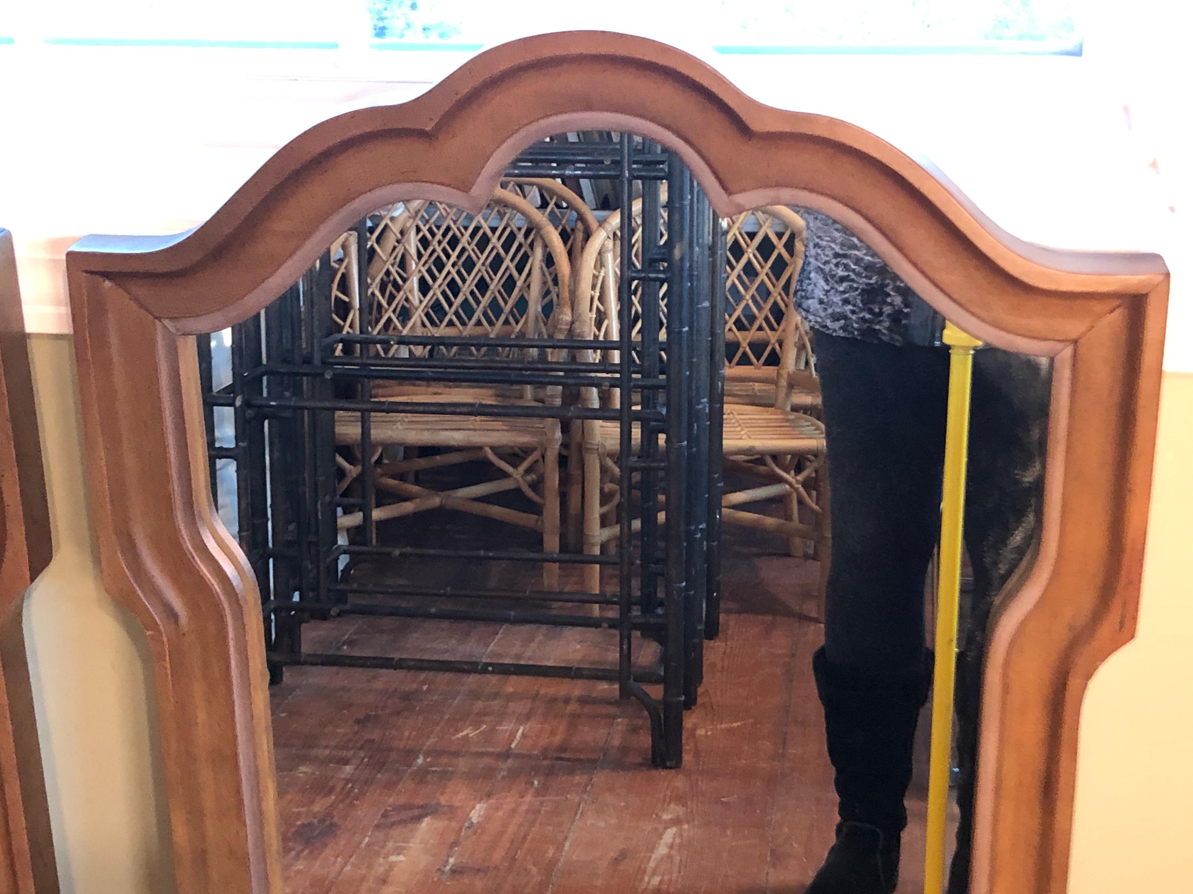 Pair of Hollywood Regency Mirrors For Sale 14