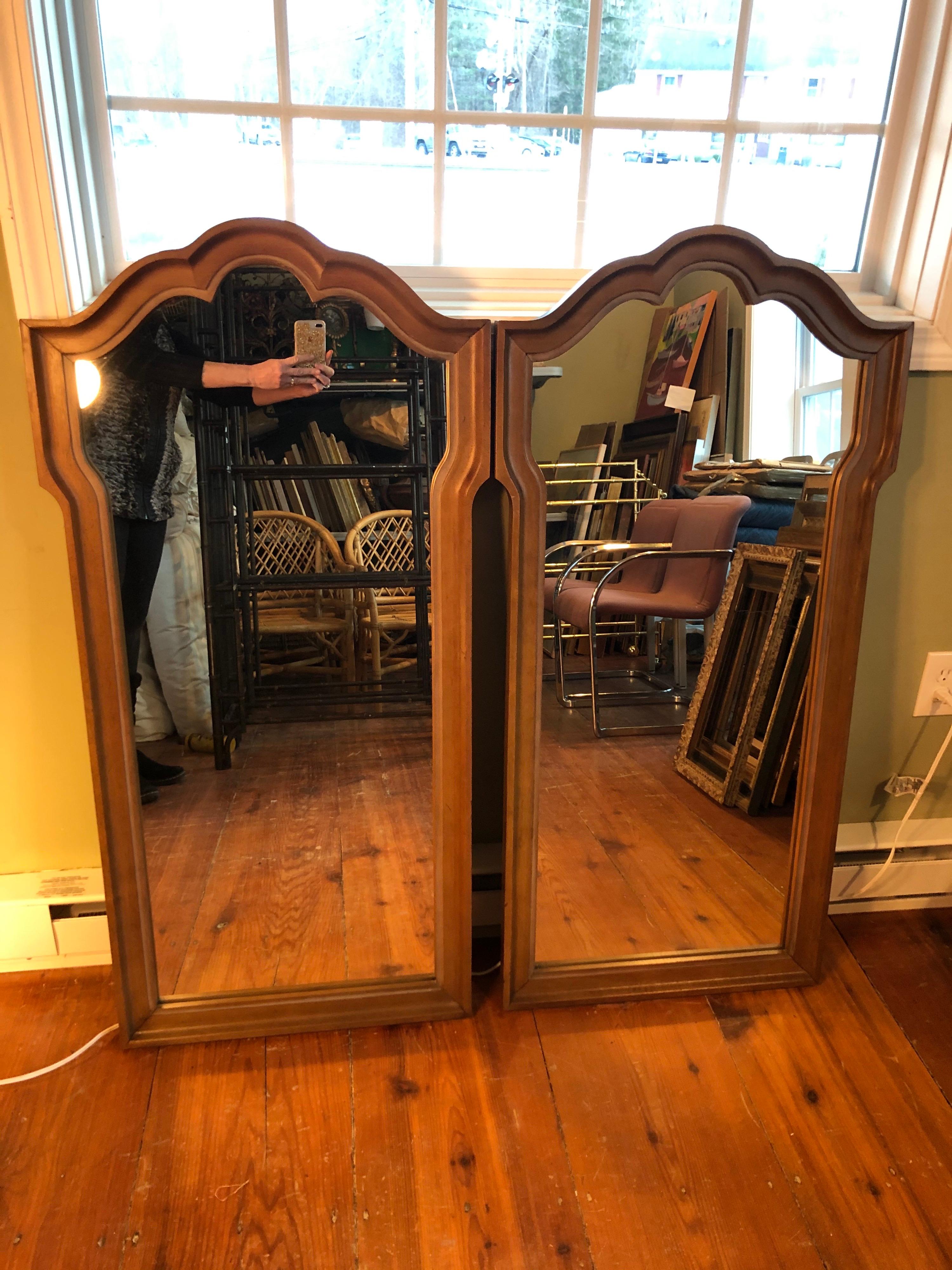 Pair of Hollywood Regency Mirrors For Sale 15