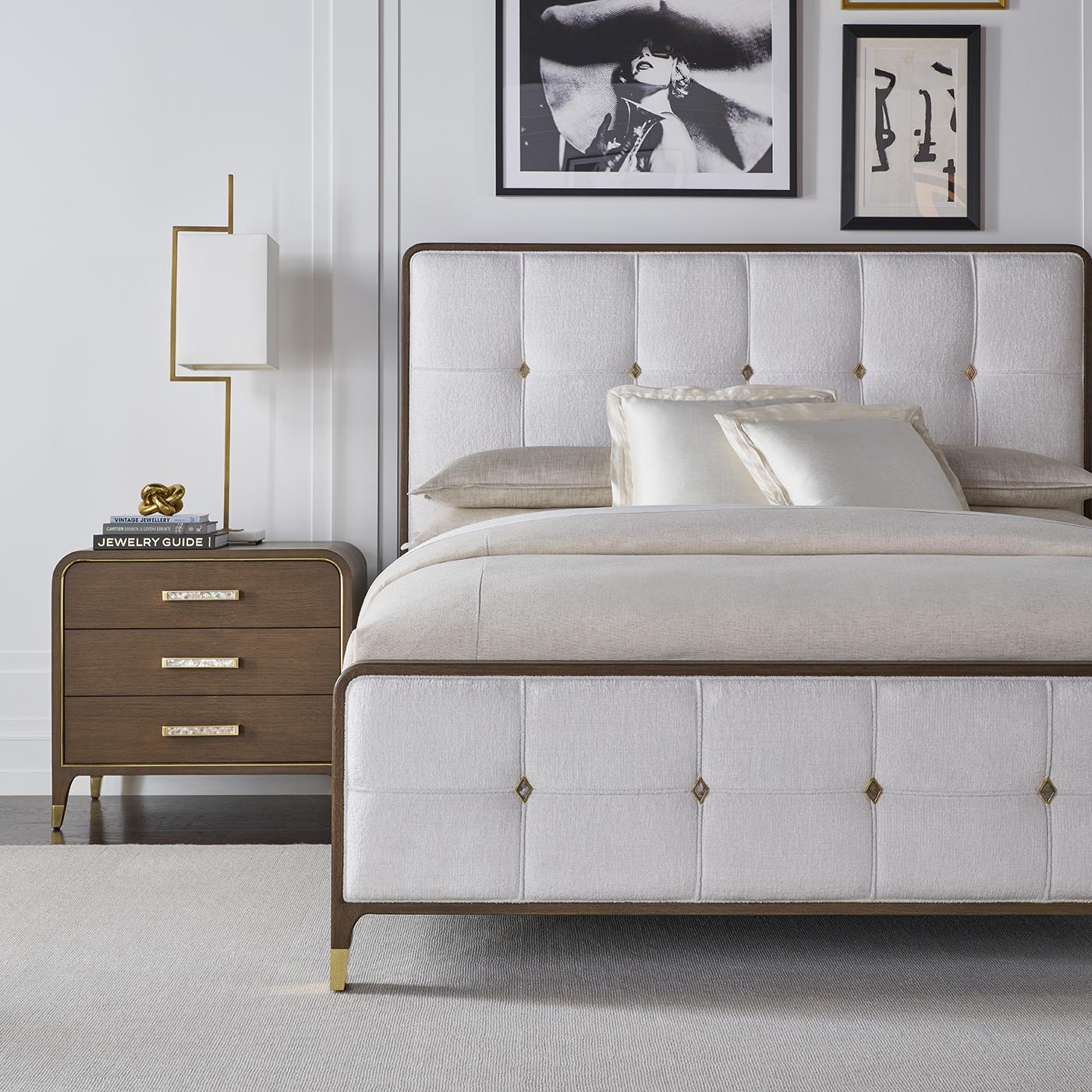 Pair of Hollywood Regency Nightstands In New Condition For Sale In Westwood, NJ