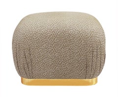 Pareja de pufs u otomanas de la Regencia de Hollywood según Karl Springer por Weiman