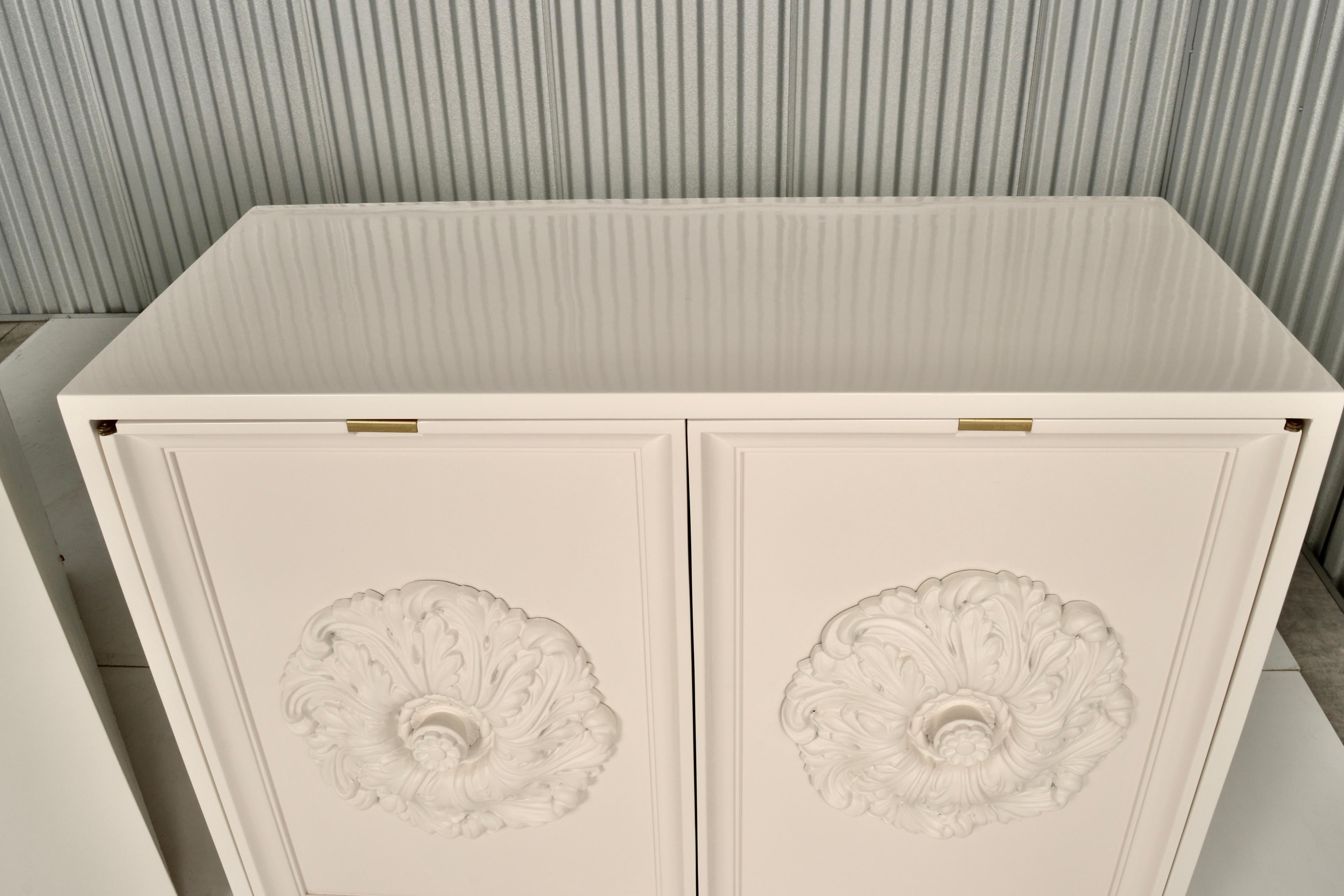Pair of Hollywood Regency Style Cabinets by Lane 3