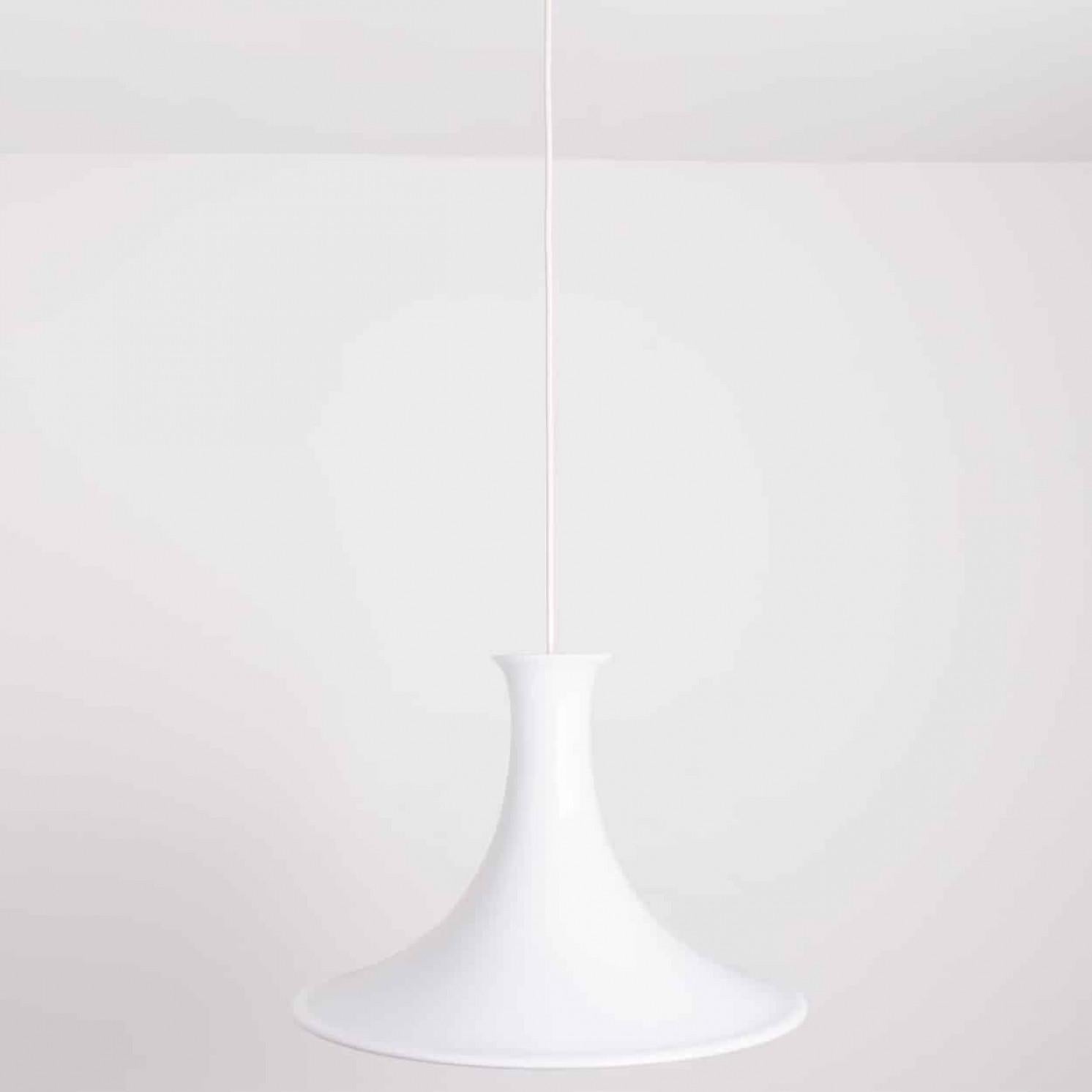 Pair of Holmegaard Hanging Lamps by Michael Bang, 1970 For Sale 2