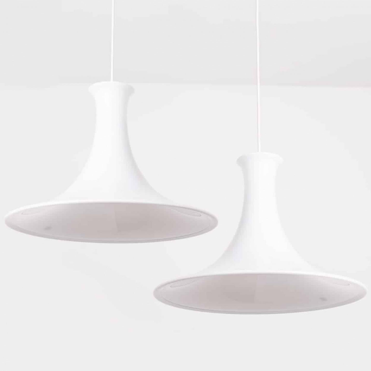 Pair of Holmegaard Hanging Lamps by Michael Bang, 1970 For Sale 10