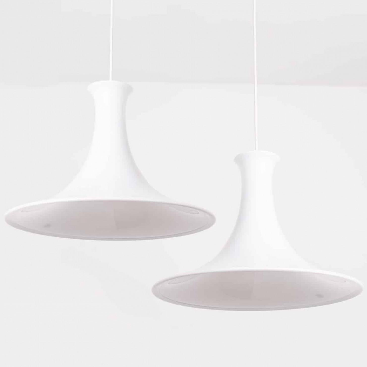 Pair of Holmegaard Hanging Lamps by Michael Bang, 1970 For Sale 10