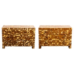 Pair of Horn Chests of Drawers