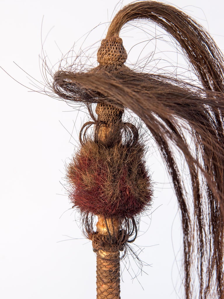 Pair of Horsehair Fly Whisks, Yi of Yunnan, China, Early to Mid20th