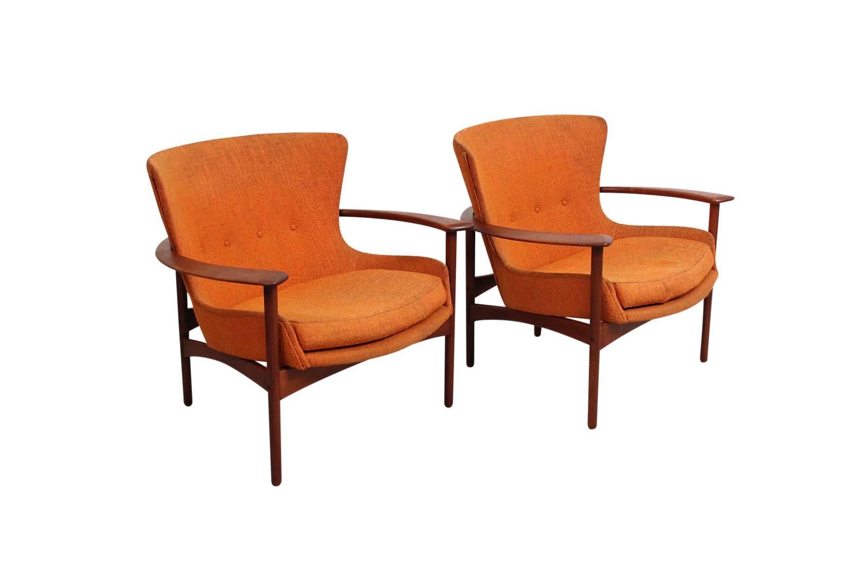 Scandinavian Modern Pair of 