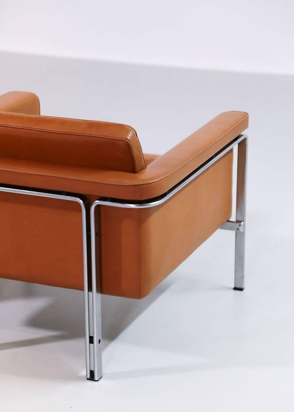 Pair of Horst Brüning Lounge Chairs for Alfred Kill International 3