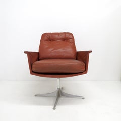 Pair of Horst Brüning Sedia Lounge Chairs for Kill International, 1960s