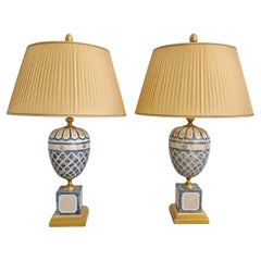 Pair of 'Hottonia' Table Lamps by Laudarte, Italy 2000s