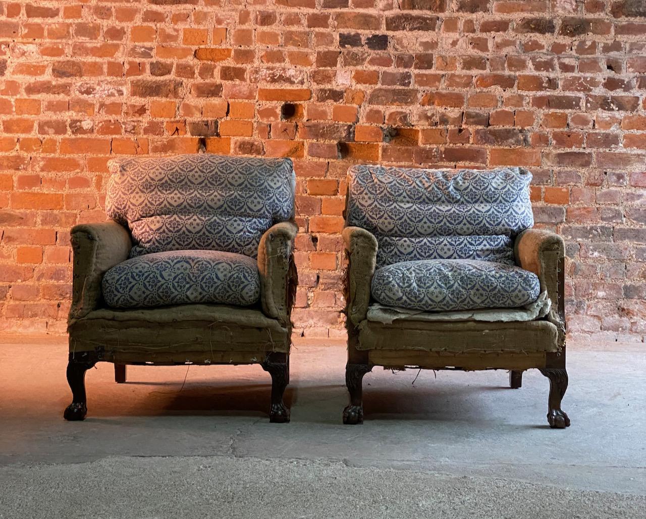 Paire de fauteuils 