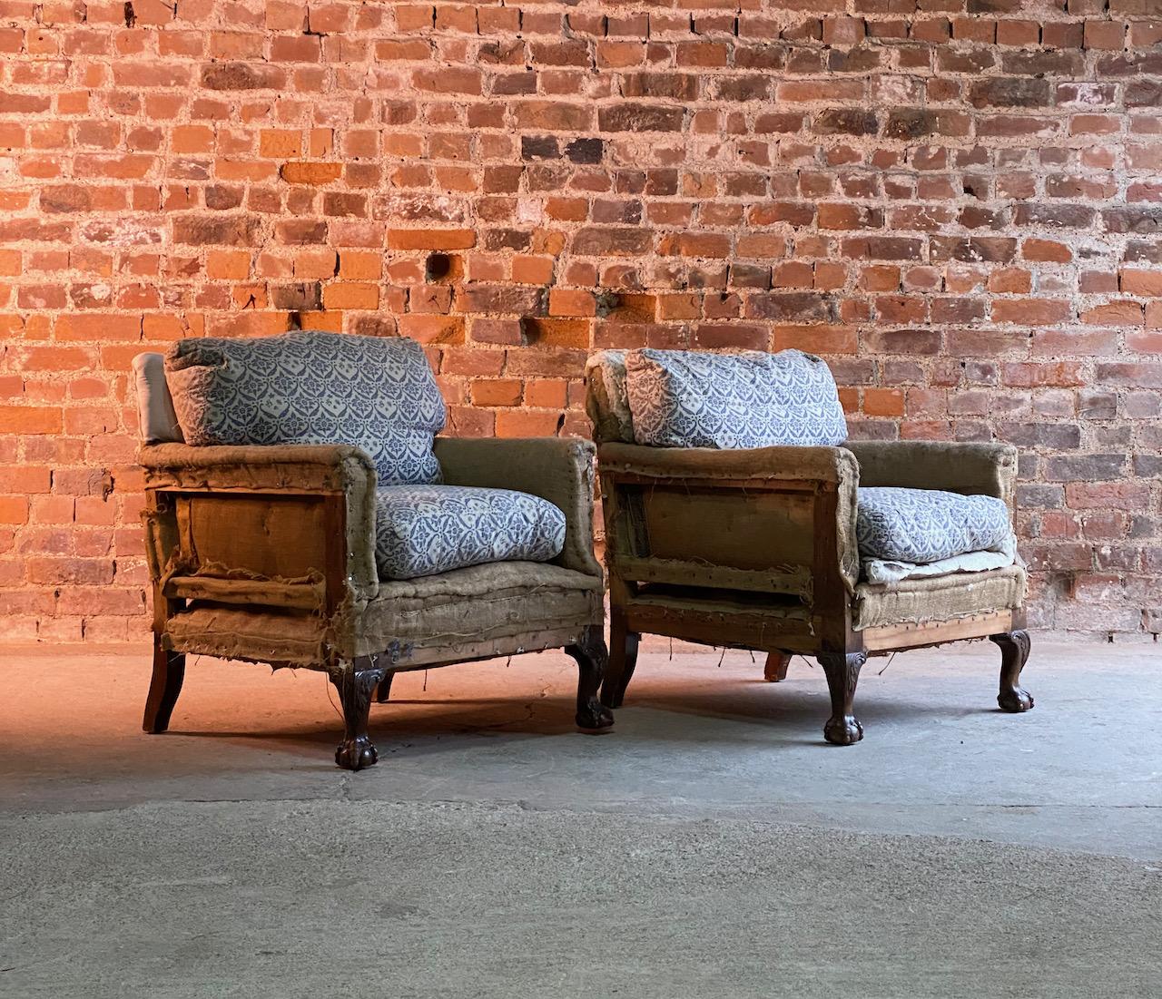 Paire de fauteuils 