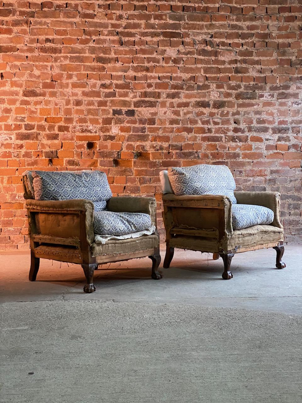 Paire de fauteuils 