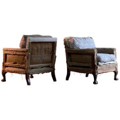 Pair of Howard and Sons ‘Ingleby’ Armchairs, 19th Century, circa 1880