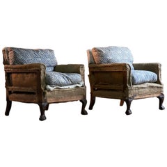 Pair of Howard and Sons ‘Ingleby’ Armchairs 19th Century, circa 1880