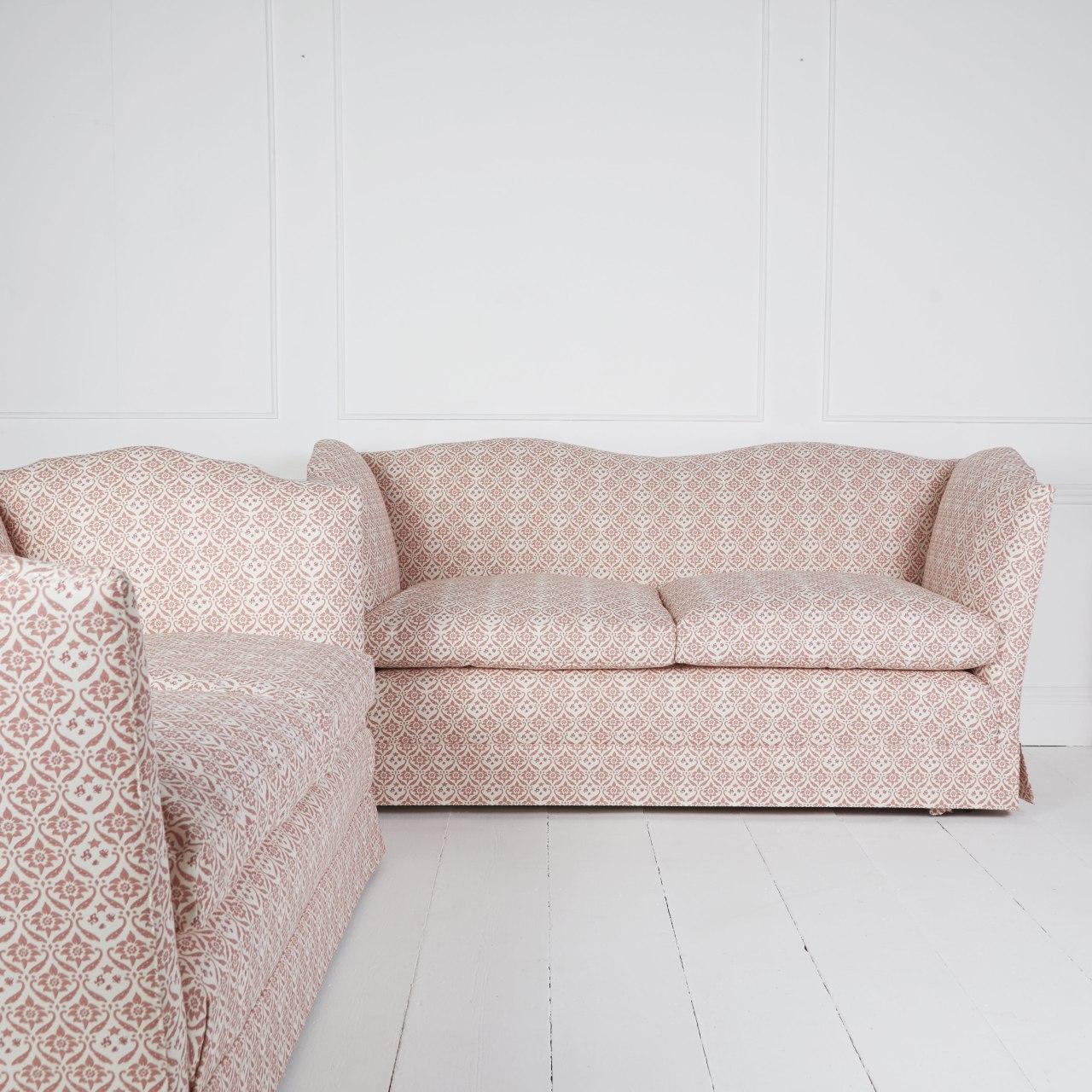 Pair of Howard & sons sofas For Sale 2