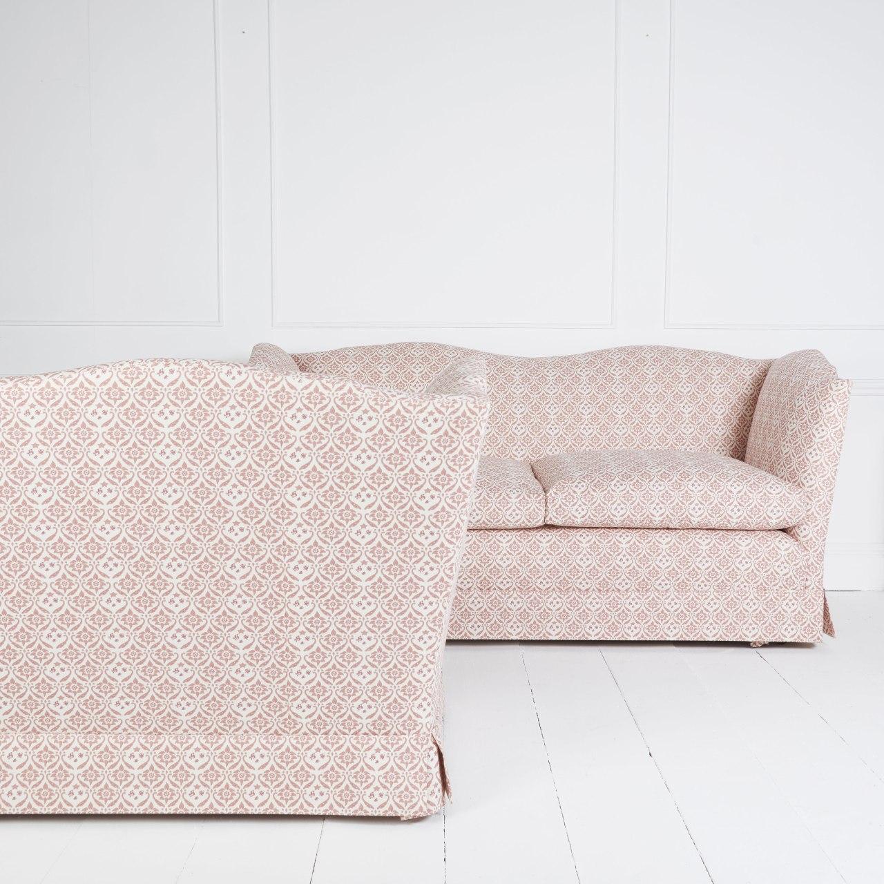 Pair of Howard & sons sofas For Sale 3
