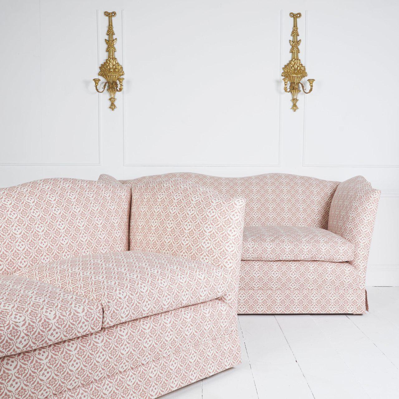 Pair of Howard & sons sofas For Sale 5
