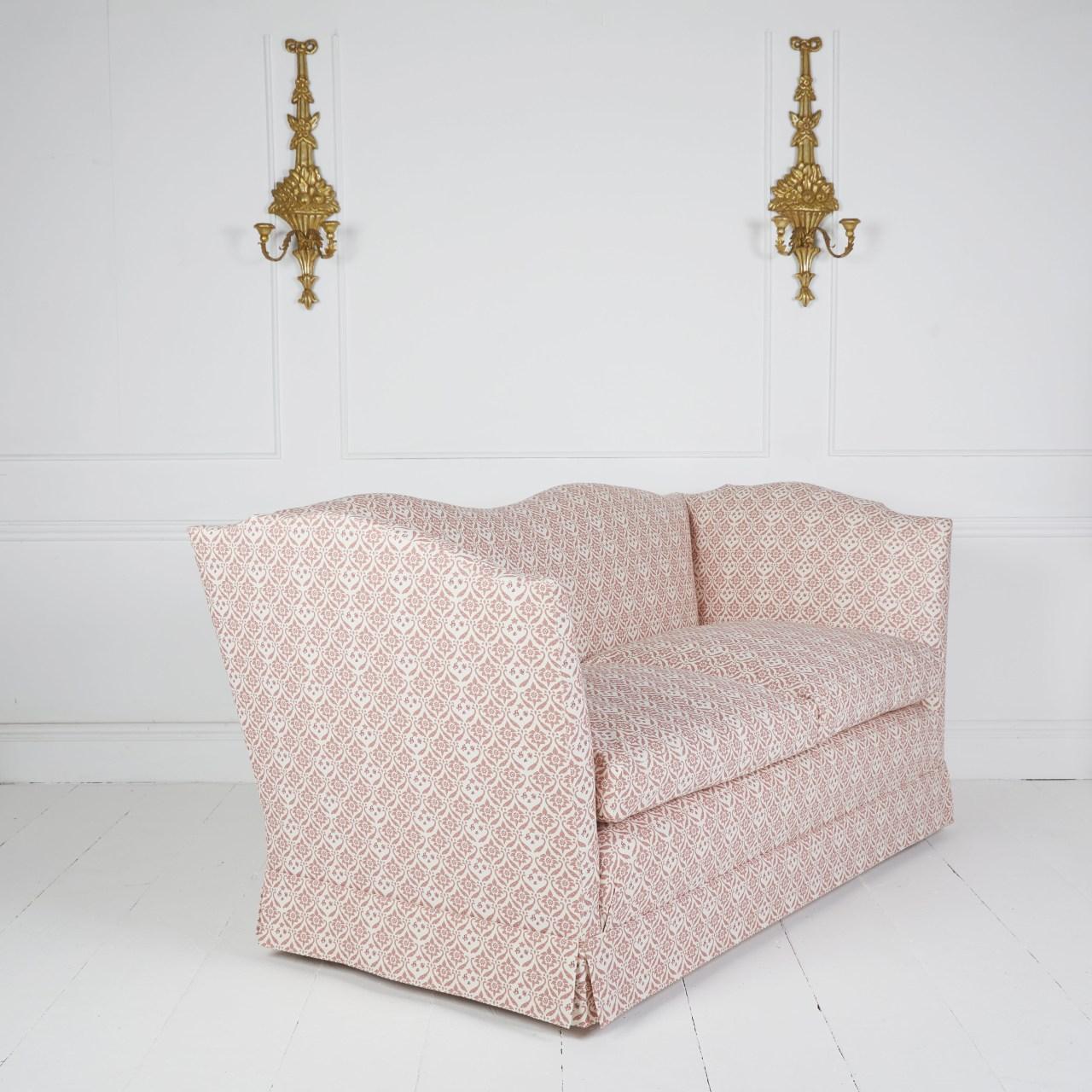 English Pair of Howard & sons sofas For Sale