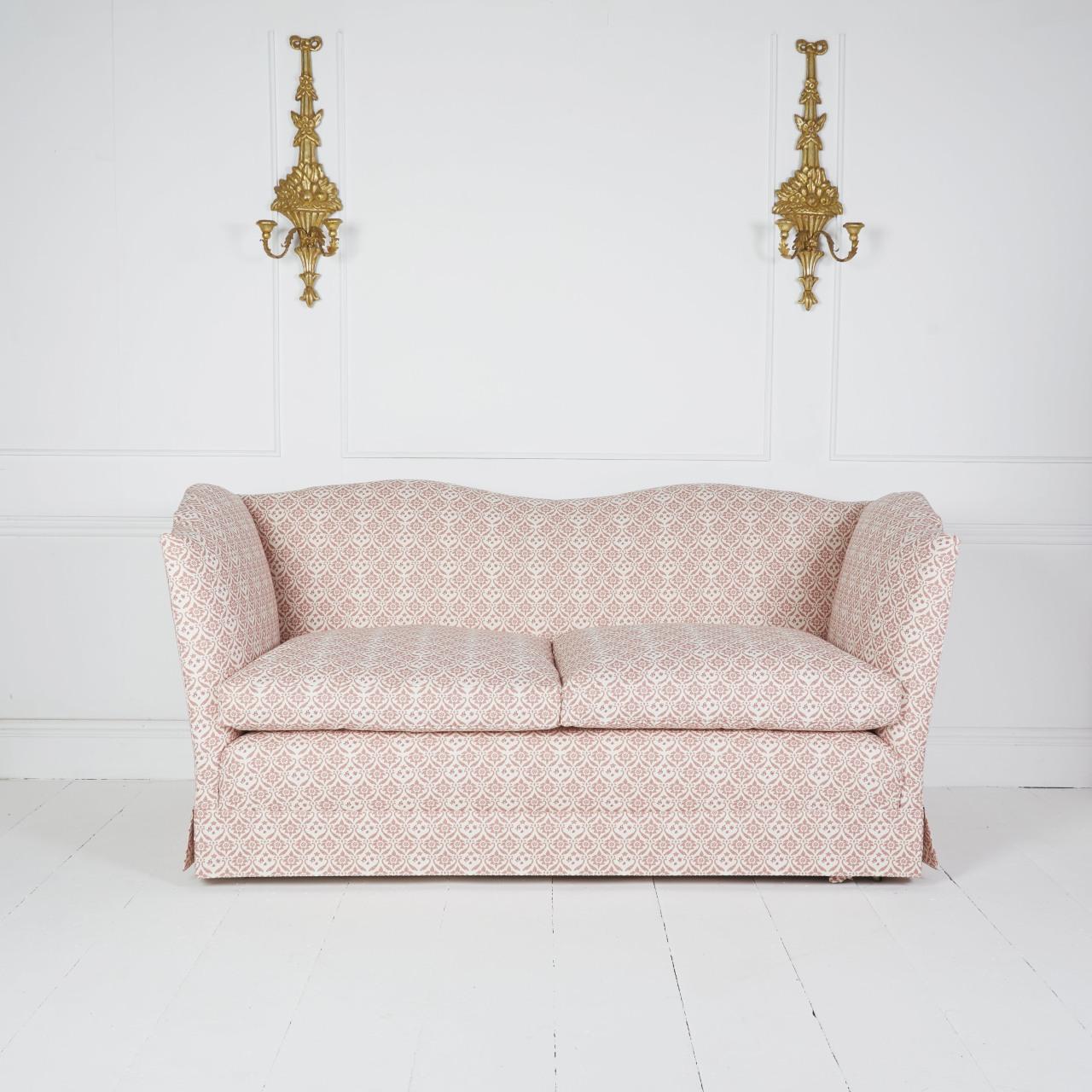 Hardwood Pair of Howard & sons sofas For Sale